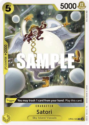 Satori (OP05-105) - Awakening of the New Era Foil | Grognard Games