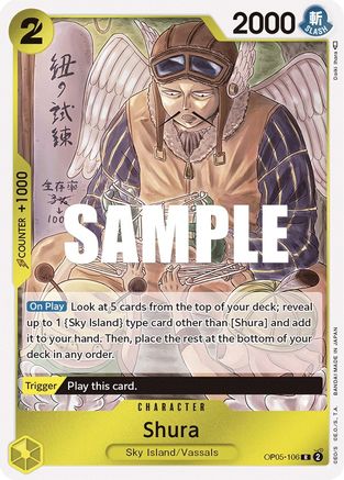 Shura (OP05-106) - Awakening of the New Era Foil | Grognard Games