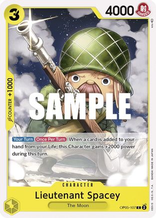 Lieutenant Spacey (OP05-107) - Awakening of the New Era | Grognard Games