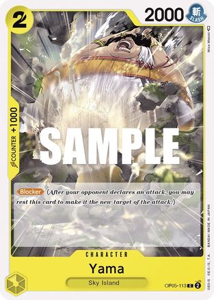 Yama (OP05-113) - Awakening of the New Era | Grognard Games