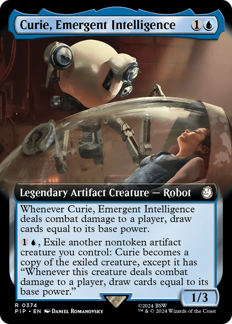 Curie, Emergent Intelligence (Extended Art) [Fallout] | Grognard Games