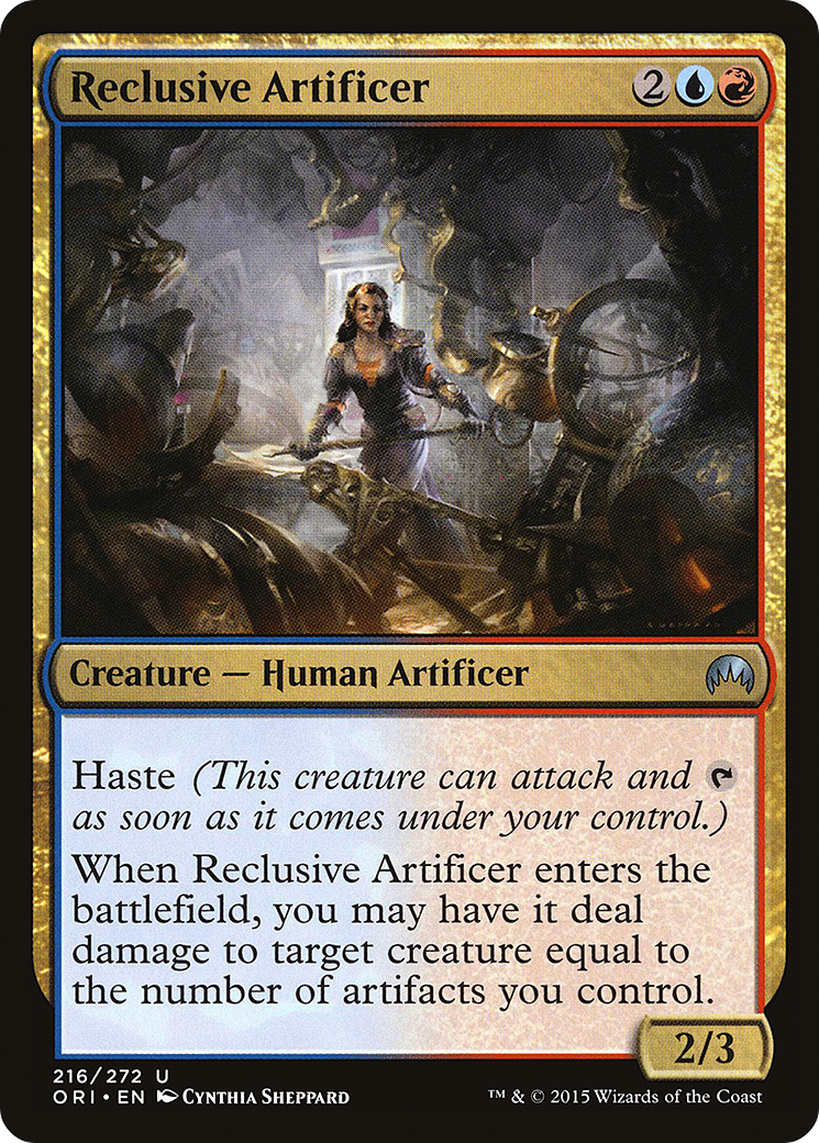 Reclusive Artificer [Magic Origins] | Grognard Games