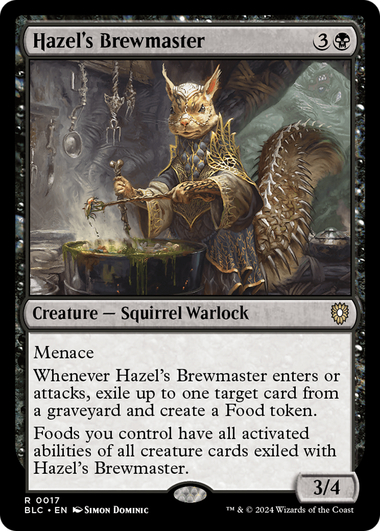 Hazel's Brewmaster [Bloomburrow Commander] | Grognard Games