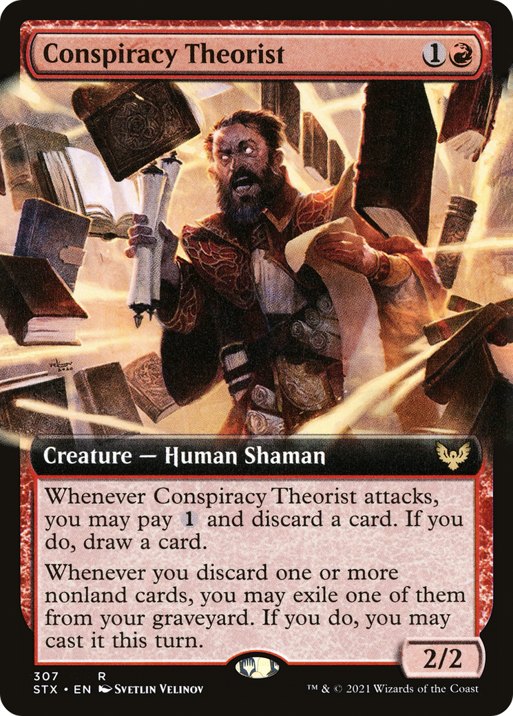 Conspiracy Theorist (Extended) [Strixhaven: School of Mages] | Grognard Games