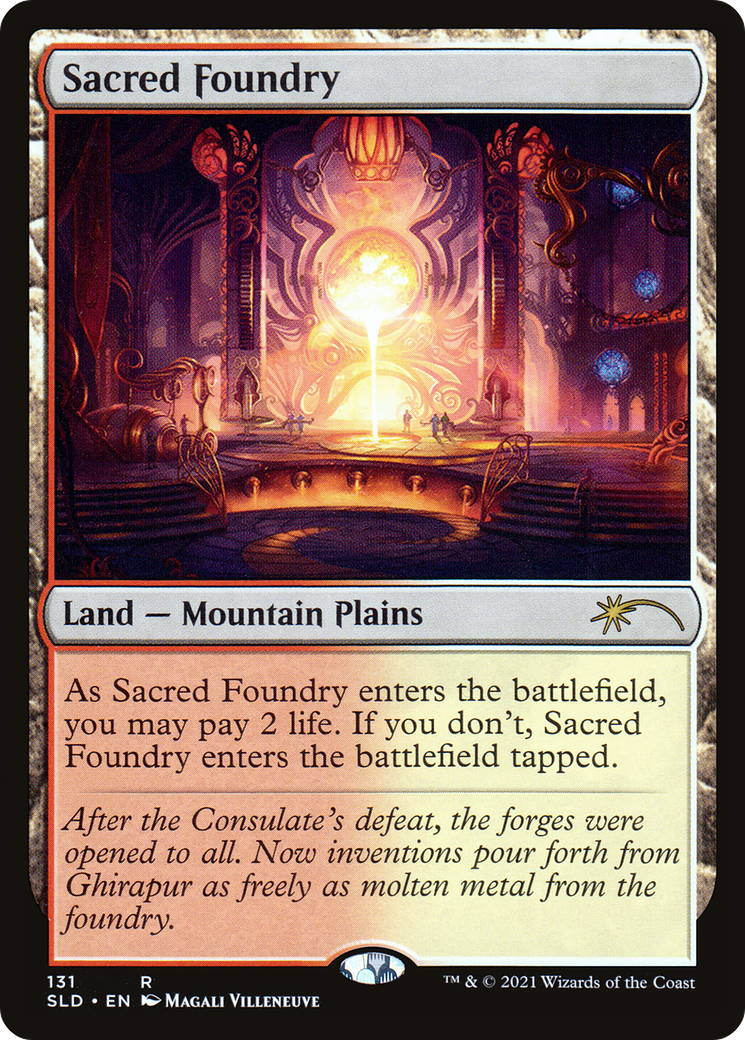 Sacred Foundry [Secret Lair Drop Series] | Grognard Games