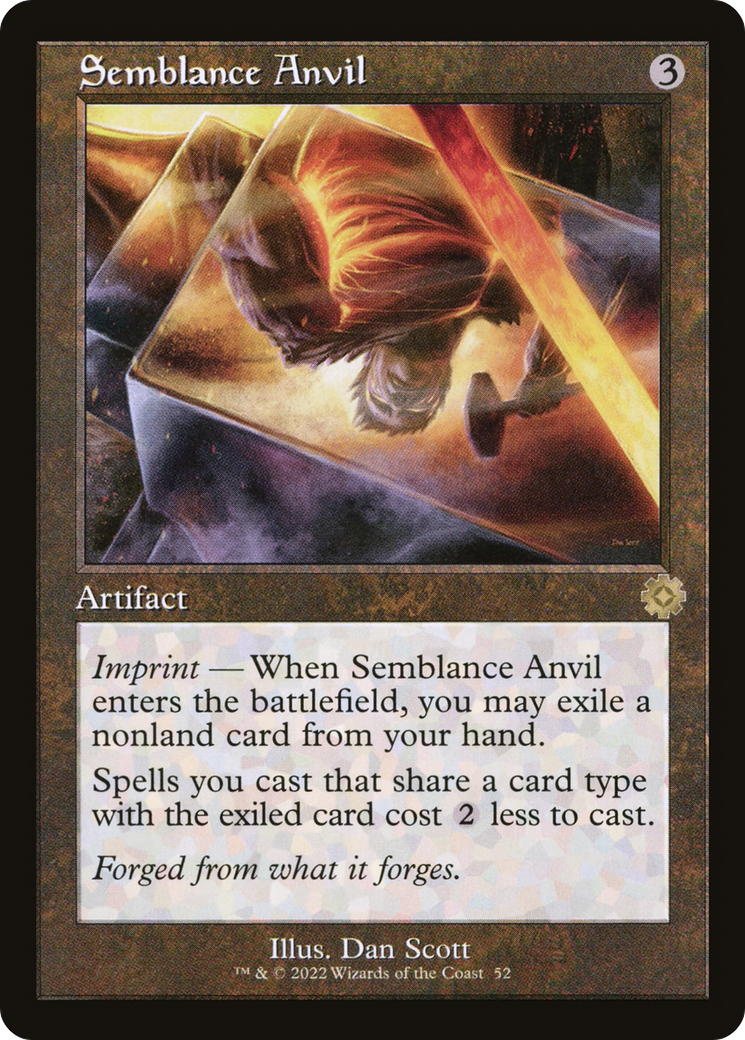 Semblance Anvil (Retro) [The Brothers' War Retro Artifacts] | Grognard Games
