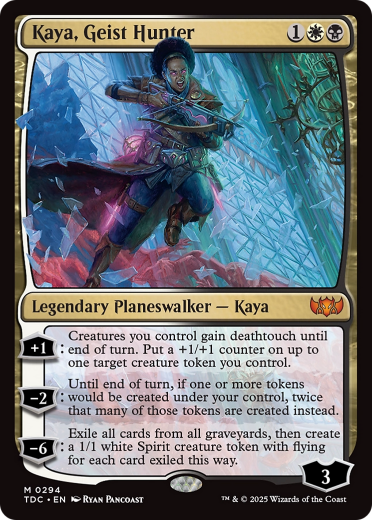 Kaya, Geist Hunter [Tarkir: Dragonstorm Commander] | Grognard Games