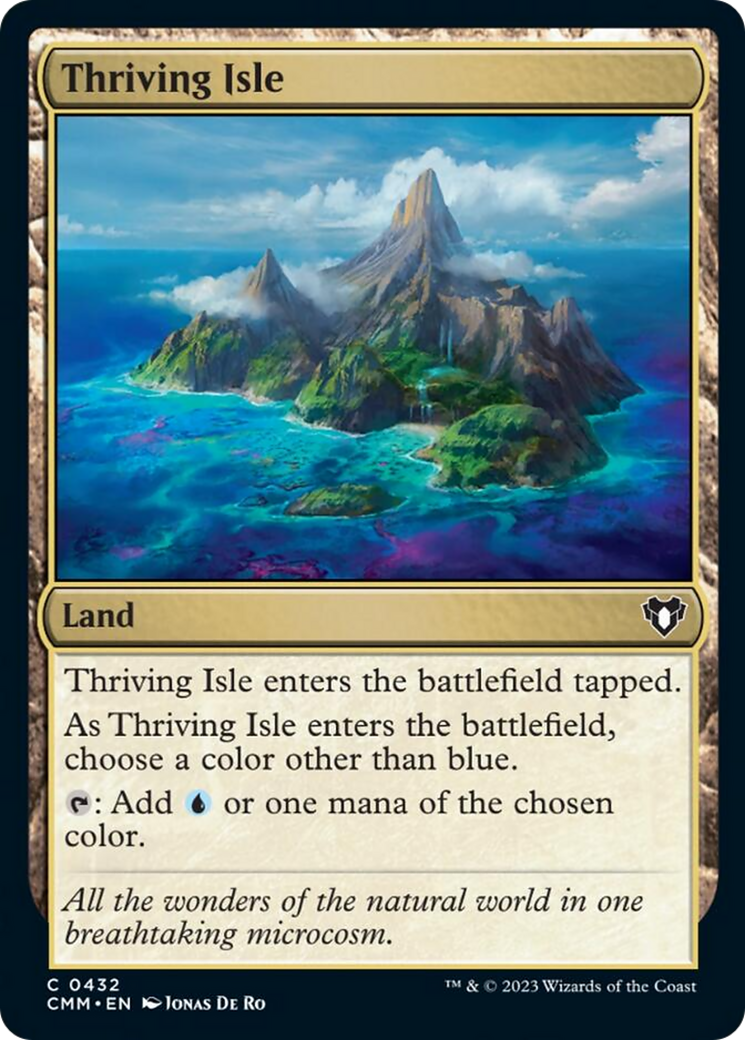 Thriving Isle [Commander Masters] | Grognard Games