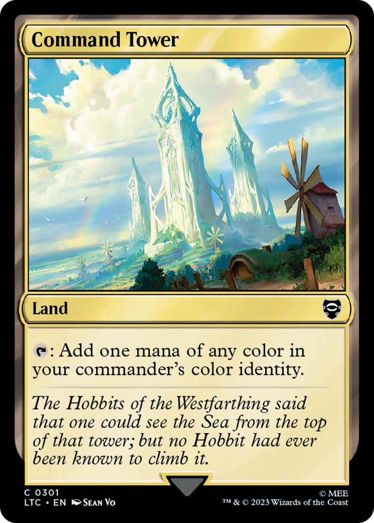Command Tower [The Lord of the Rings: Tales of Middle-Earth Commander] | Grognard Games