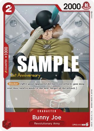 Bunny Joe (OP05-013) - Awakening of the New Era: 1st Anniversary Tournament Cards | Grognard Games
