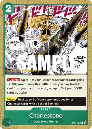 Charlestone (OP05-038) - Awakening of the New Era: 1st Anniversary Tournament Cards | Grognard Games
