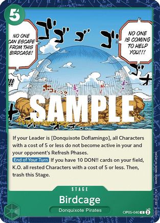 Birdcage (OP05-040) - Awakening of the New Era: 1st Anniversary Tournament Cards | Grognard Games