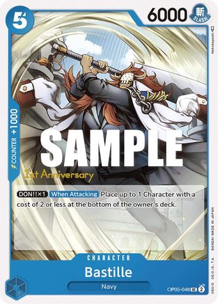 Bastille (OP05-048) - Awakening of the New Era: 1st Anniversary Tournament Cards | Grognard Games
