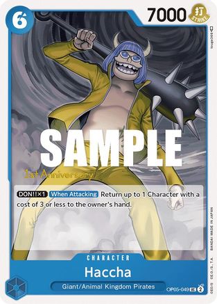 Haccha (OP05-049) - Awakening of the New Era: 1st Anniversary Tournament Cards | Grognard Games