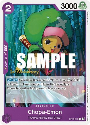 Chopa-Emon (OP05-068) - Awakening of the New Era: 1st Anniversary Tournament Cards | Grognard Games