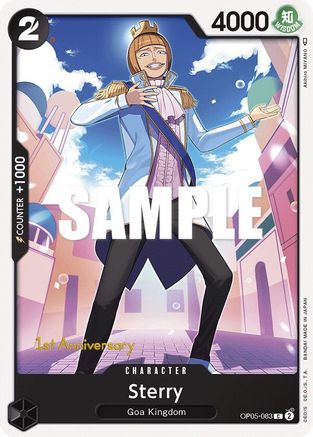 Sterry (OP05-083) - Awakening of the New Era: 1st Anniversary Tournament Cards | Grognard Games
