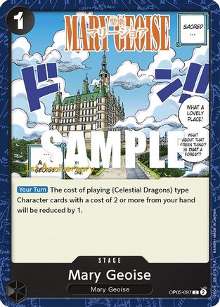 Mary Geoise (OP05-097) - Awakening of the New Era: 1st Anniversary Tournament Cards | Grognard Games