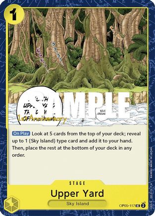 Upper Yard (OP05-117) - Awakening of the New Era: 1st Anniversary Tournament Cards | Grognard Games