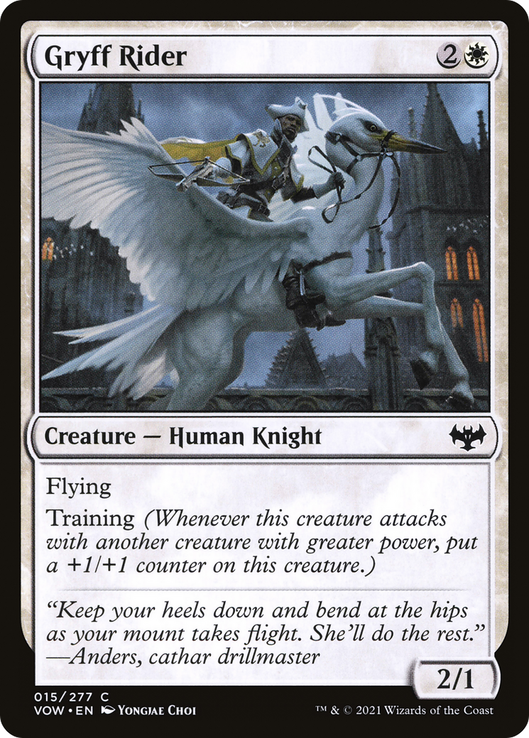 Gryff Rider [Innistrad: Crimson Vow] | Grognard Games