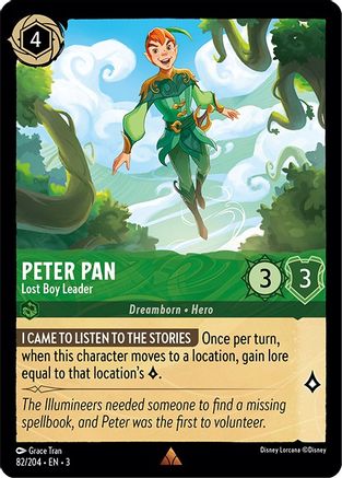 Peter Pan - Lost Boy Leader (82/204) [Into the Inklands] | Grognard Games