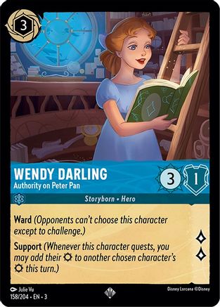 Wendy Darling - Authority on Peter Pan (158/204) [Into the Inklands] | Grognard Games