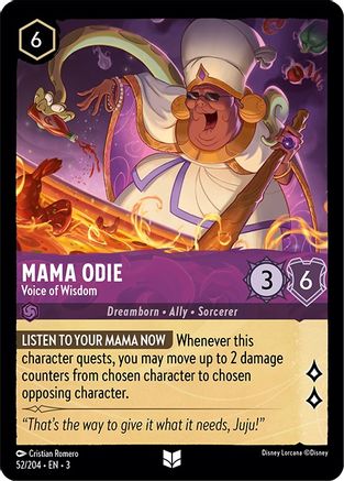 Mama Odie - Voice of Wisdom (52/204) [Into the Inklands] | Grognard Games