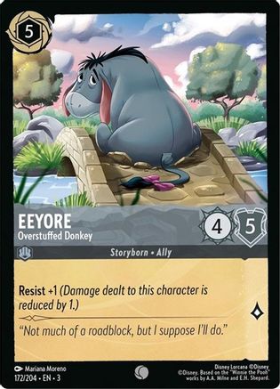 Eeyore - Overstuffed Donkey (172/204) [Into the Inklands] | Grognard Games