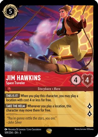 Jim Hawkins - Space Traveler (109/204) [Into the Inklands] | Grognard Games