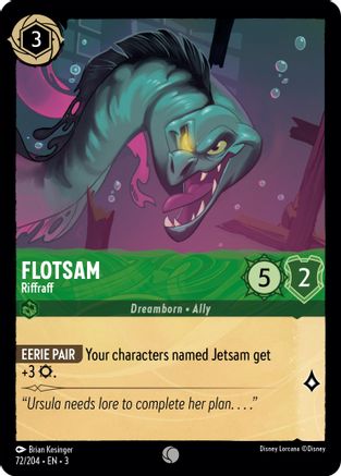 Flotsam - Riffraff (72/204) [Into the Inklands] | Grognard Games