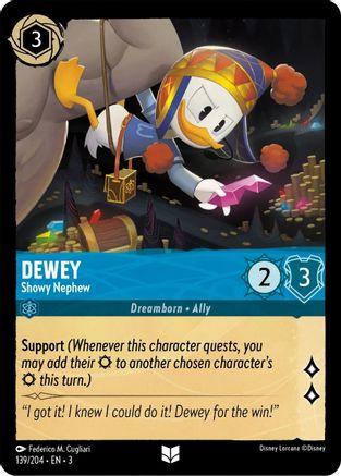 Dewey - Showy Nephew (139/204) [Into the Inklands] | Grognard Games