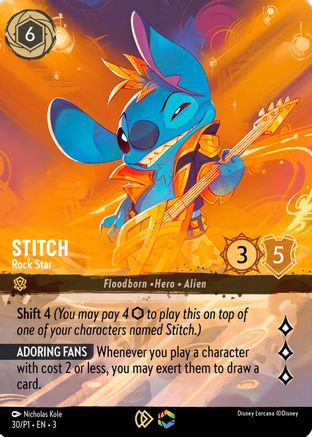 Stitch - Rock Star (Store Championship) (30) [Promo Cards] | Grognard Games
