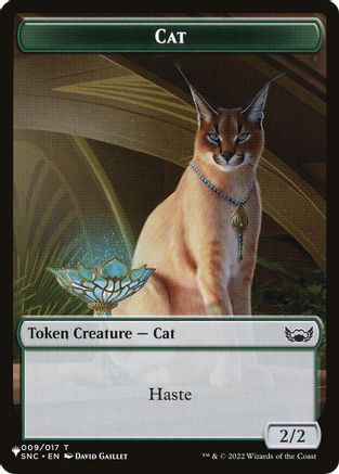 Cat (009) // Dog Double-Sided Token (LIST-9 // 10) - The List Reprints | Grognard Games