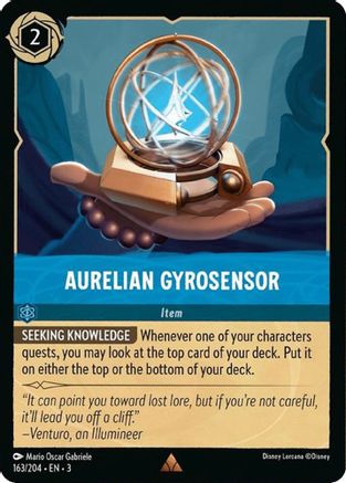 Aurelian Gyrosensor (163/204) [Into the Inklands] | Grognard Games