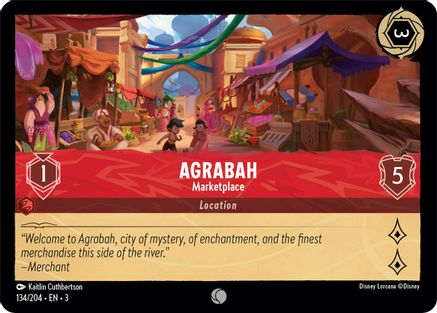 Agrabah - Marketplace (134/204) [Into the Inklands] | Grognard Games