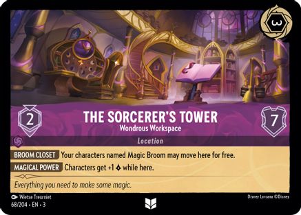 The Sorcerer's Tower - Wondrous Workspace (68/204) [Into the Inklands] | Grognard Games