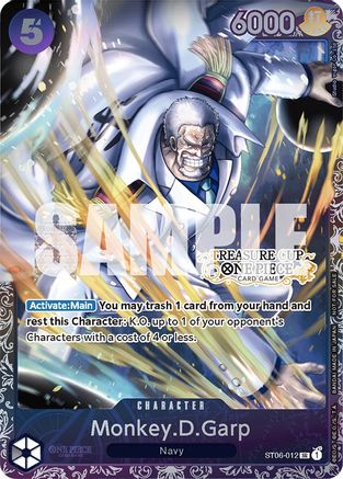 Monkey.D.Garp (Treasure Cup) (ST06-012) - One Piece Promotion Cards Foil | Grognard Games