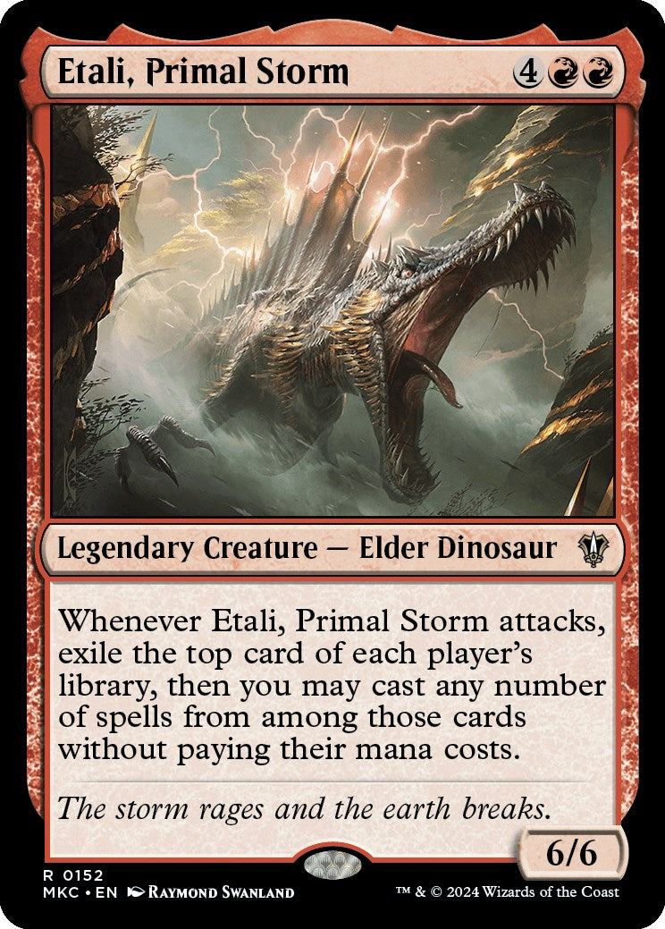 Etali, Primal Storm [Murders at Karlov Manor Commander] | Grognard Games