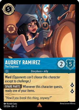 Audrey Ramirez - The Engineer (137/204) [Into the Inklands] | Grognard Games