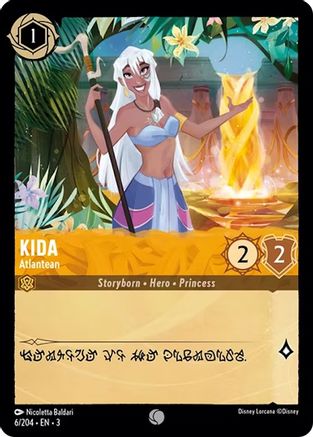 Kida - Atlantean (6/204) [Into the Inklands] | Grognard Games