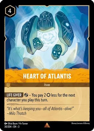 Heart of Atlantis (30/204) [Into the Inklands] | Grognard Games