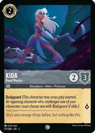 Kida - Royal Warrior (177/204) [Into the Inklands] | Grognard Games