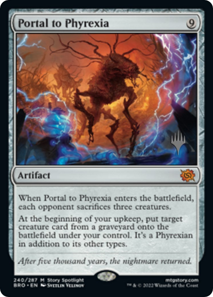 Portal to Phyrexia (Promo Pack) [The Brothers' War Promos] | Grognard Games