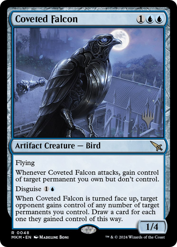 Coveted Falcon (Promo Pack) [Murders at Karlov Manor Promos] | Grognard Games