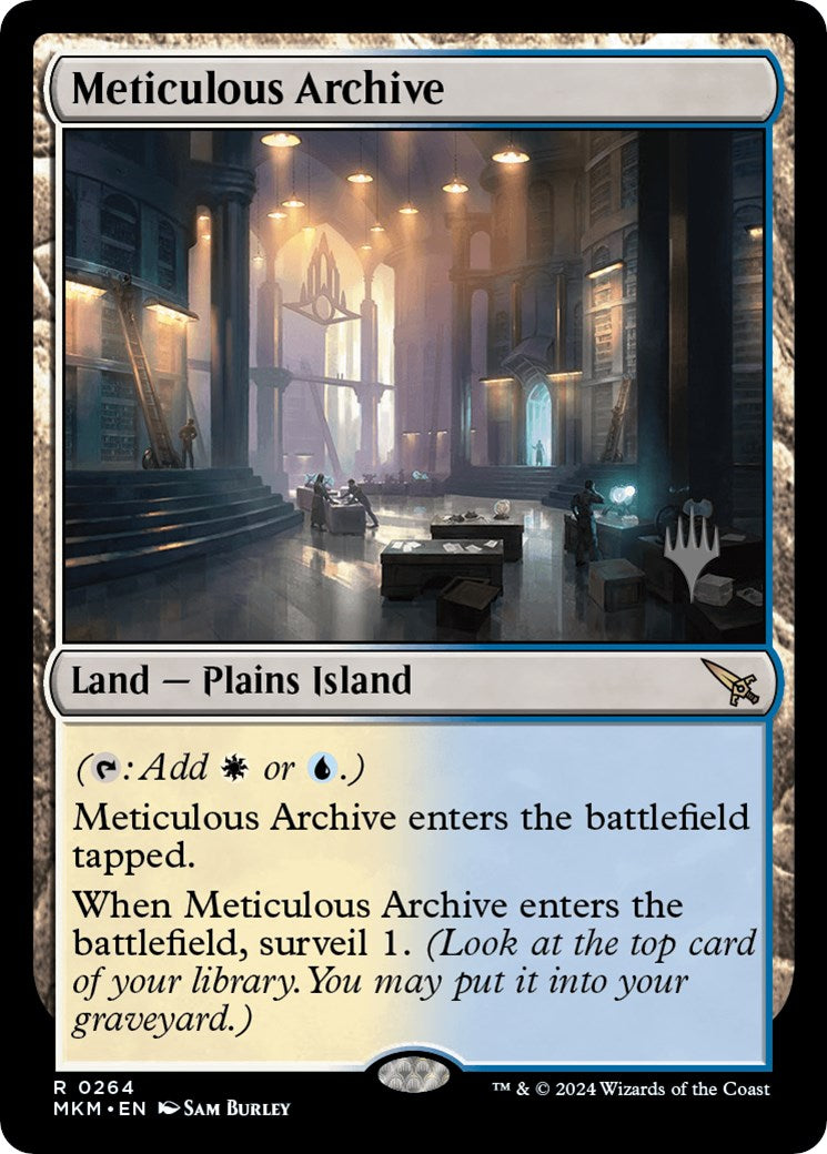 Meticulous Archive (Promo Pack) [Murders at Karlov Manor Promos] | Grognard Games