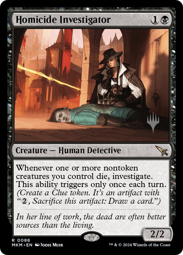 Homicide Investigator (Promo Pack) [Murders at Karlov Manor Promos] | Grognard Games