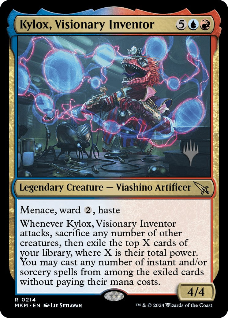 Kylox, Visionary Inventor (Promo Pack) [Murders at Karlov Manor Promos] | Grognard Games