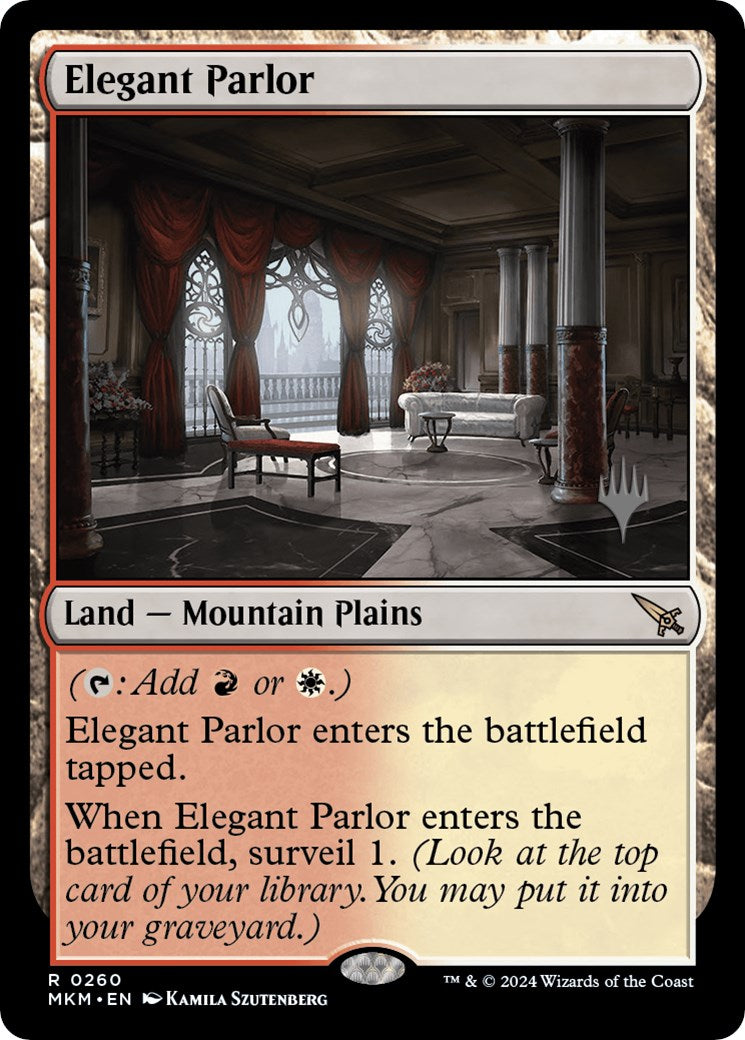 Elegant Parlor (Promo Pack) [Murders at Karlov Manor Promos] | Grognard Games