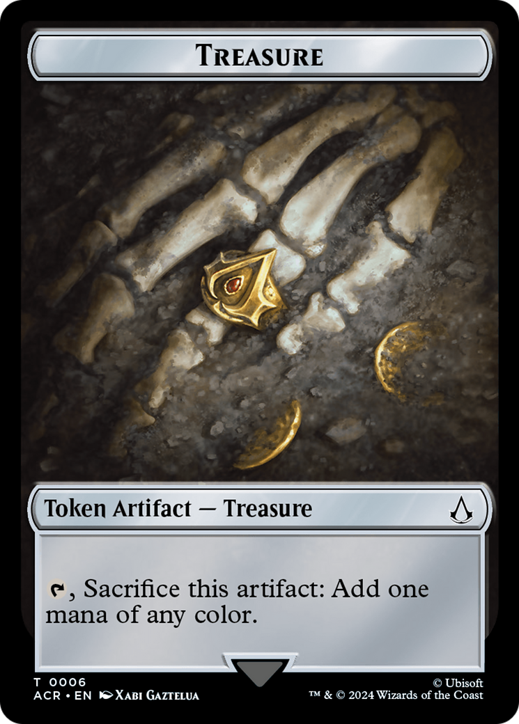 Treasure (ACR-006) - Assassin's Creed Tokens | Grognard Games
