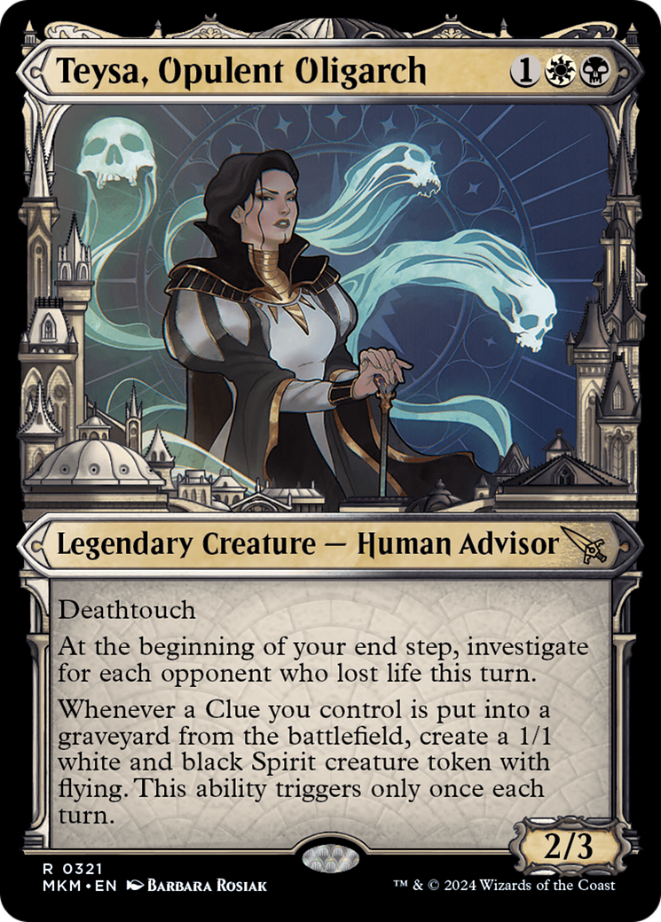 Teysa, Opulent Oligarch (Showcase) (0321) [Murders at Karlov Manor] | Grognard Games