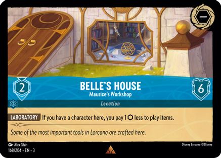 Belle's House - Maurice's Workshop (168/204) [Into the Inklands] | Grognard Games